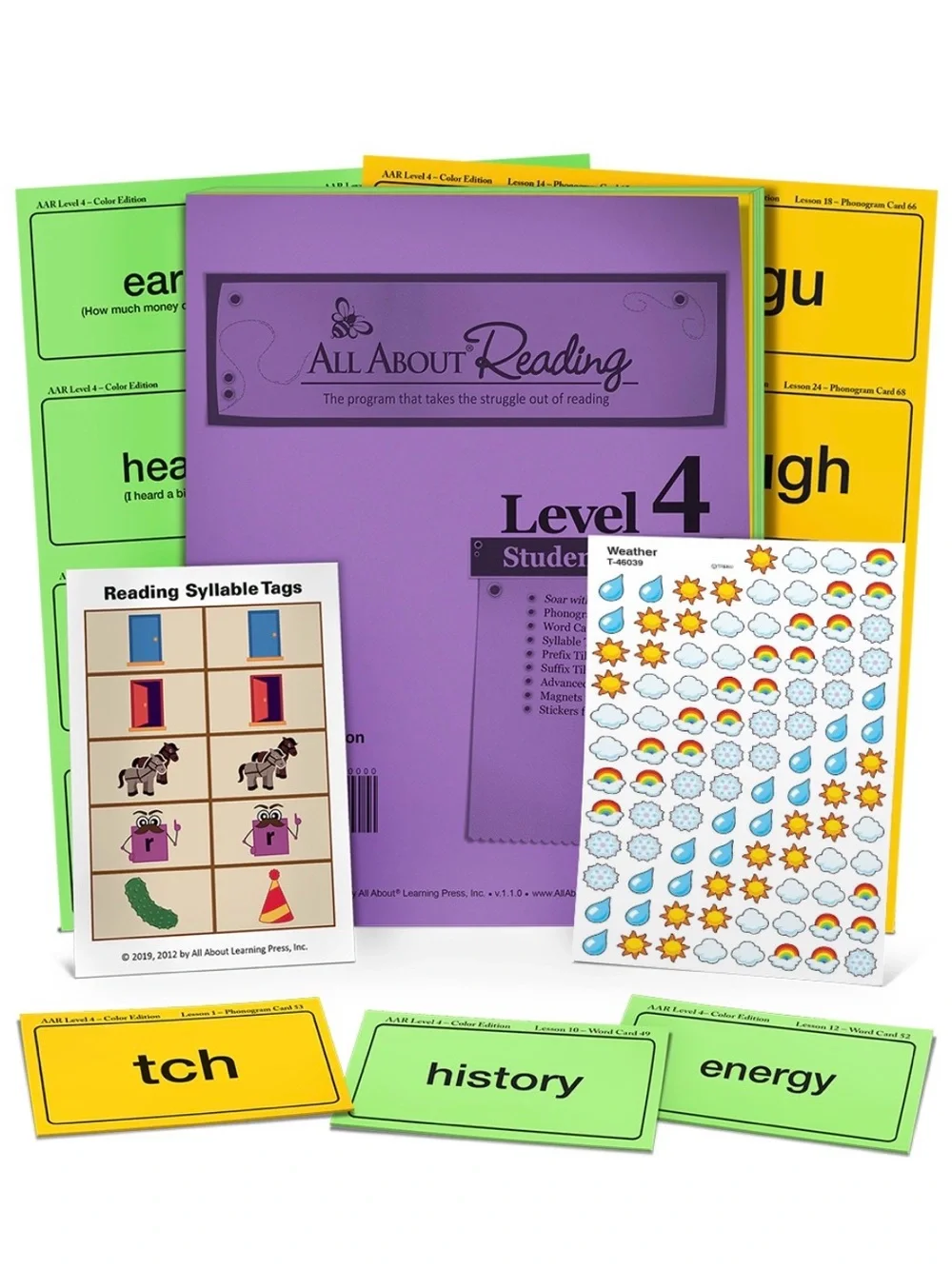 Soar with Reading Learning Activity Book - Purple